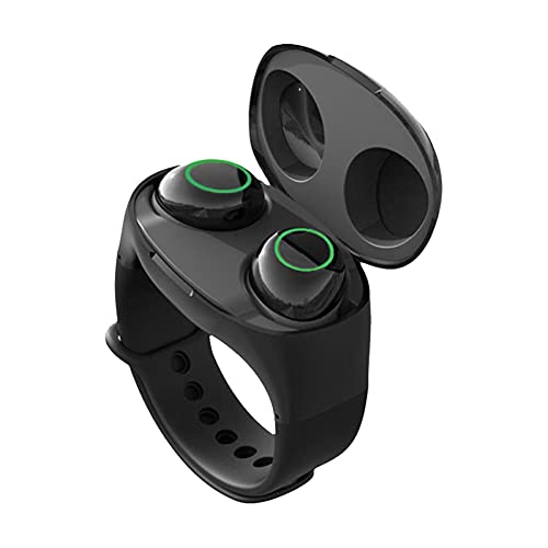 ColorfulLaVie Smartwatch Wireless Earbuds Combo, Sport For Bluetooth Stereo In-Ear Headphones With MIC (Black)