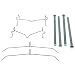 ACDelco 18K1947X Professional Front Disc Brake Caliper Hardware Kit with Springs and Pins