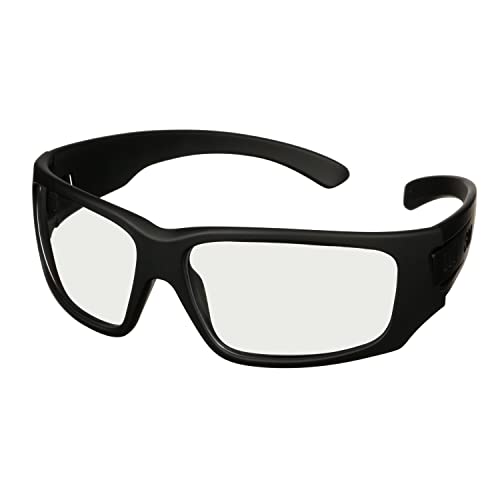 Image of Maxim 3M Elite 1000 Series, MXE1001SGAF-BLK, Black Frame, Scotchgard Anti-Fog Coating, Clear AF-AS Lens
