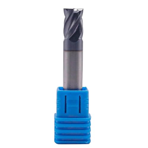 Image of 5Pcs 3 /8 inch 4 Flute Solid Carbide Square End Mill - Double End - AlTiN Coated | 35 Degree Helix, 3 /8 inch Cutting Diameter, 3 /8 inch Shank Diameter, 9 /16 inch Length of Cut, 2-1 /2 inch Overall Length