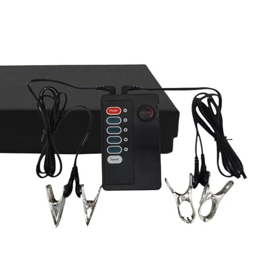 Electroestimulación con pinza de pezón de alta conductividad y control SM 6