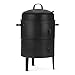Amazon Basics Outdoor-Smoker, 1 Stück, 40.6 cm, Schwarz