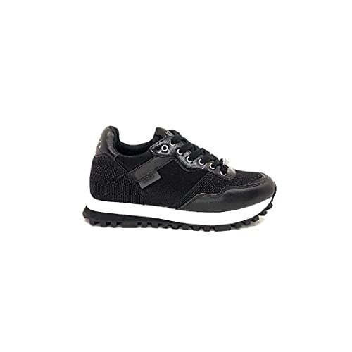 Scarpe da ginnastica da donna Liu Jo Ljwon, Scarpe da Ginnastica Donna, Nero, 36 EU