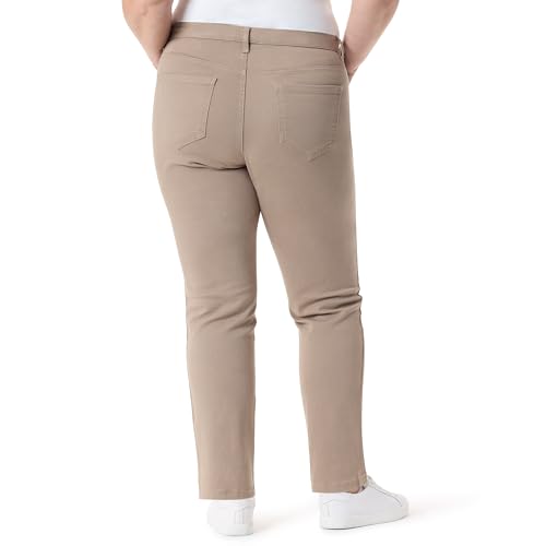 Image of Gloria Vanderbilt Womens Amanda Classic High Rise Tapered Jean Plus Size