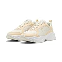 Puma Sneaker Donna Cassia 2.0, Bianco Caldo Vapor Gray Canvas, 37 EU