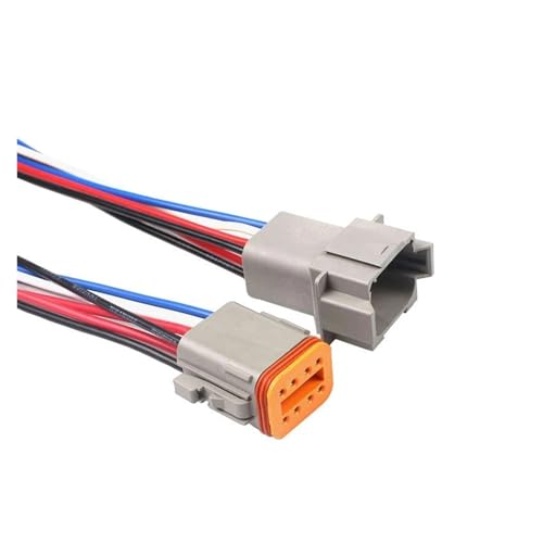 Conector DT 4P hembra con arnés de cable de 15 cm DT04-2P conector eléctrico 2P 3P 5