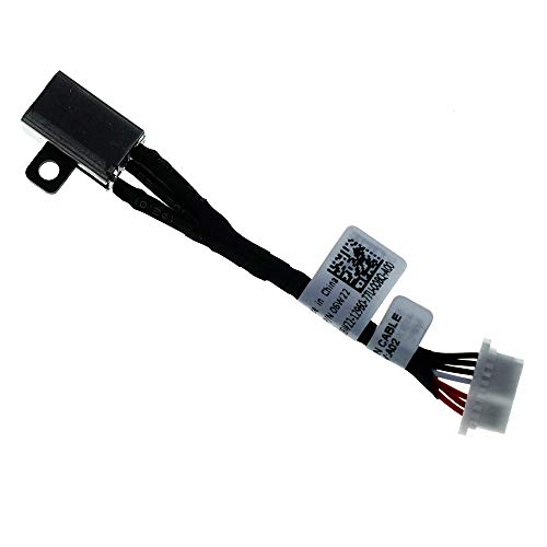 DREZUR DC_in Power Jack Cable Connector Socket for D-ell 13 7390 15 7586 17 7786 7778 7779 7773 7378 7368 P30E 7586 7786 2-in-1 Series Laptop 06VV22 6VV22