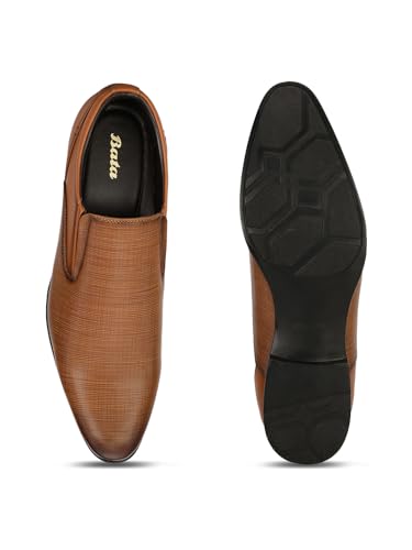 Image of Bata Men Formal Slip on Shoes
