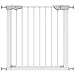 VOUNOT Barrière de Sécurité Extensible 75 – 84cm Fermeture Auto et Magnétique Sans Perçage Barrière à Pression Pour Bébé et Chiens pour escaliers et porte Hauteur 74cm Métal Blanc