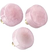 Moonsix Set Of 4 Agate Slice Cabinet Knobs With Screws, Blue