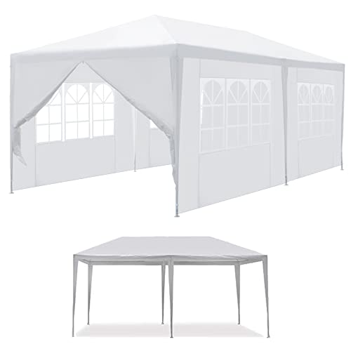 3m X 3m White Waterproof Garden Gazebo Marquee Awning Tent Lupon gov ph