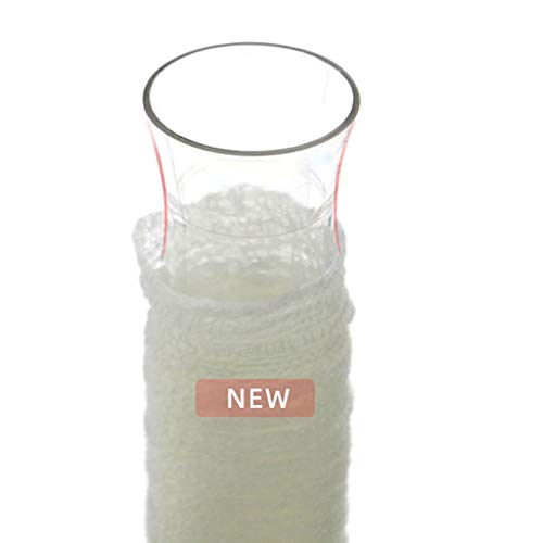 LEIPUPA 2 Unidades 5m 25mm 44mm PVA Solúvel em água para Iscas de Pesca para Carpas Bolsa de Malha U