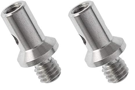 Image of SUXING CMM Probe Thread Adapter M4 Outer Thread Shank to M3 Inner Thread 7mm Diameter 9mm Long (Pack of 2)