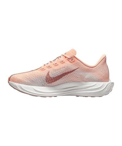 Nike Pegasus Plus Women's Road Running Shoes (FQ7261-800, Crimson Tint/Pure Platinum/Red Stardust/White) Size 92
