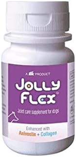 TTK Jolly Flex Joint Support Tablets for Dogs by Jolly and Cutie Pets - 30 Tabs