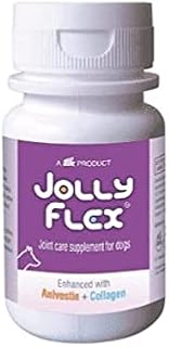 TTK Jolly Flex Joint Support Tablets for Dogs by Jolly and Cutie Pets - 30 Tabs