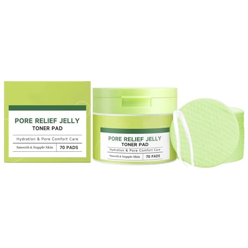 Almohadillas Tónicas Faciales De 70 Piezas, Almohadillas Hidratantes Para El Rejuvenecimiento De La Piel, Rutina Diaria Calmante Al Maquillaje Para Mujeres Y Niñas, Ideal Para Cutis Seco