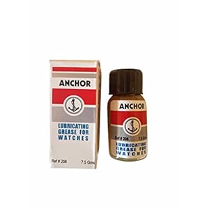 Proops Kijk smeren vet voor horloges, zakhorloges, etc Anker, 7.5g fles. (J1252) Gratis UK Postage
