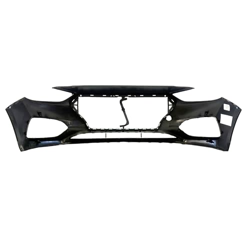 Image of FitParts Compatible with Hyundai Accent 2018-2020 Front Bumper Cover | CAPA Certified, Primed, Sedan /Hatchback, Ready to Paint, OEM 86511J0000, HY1000224