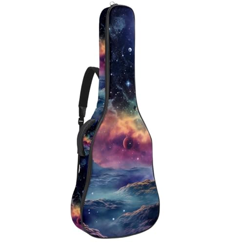 Housse guitare 109 cm légère contre la pluie avec 2 poches