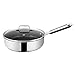Price comparison product image Jamie Oliver by Tefal E7633314 25cm Sautepan with Glass Lid Everyday Stainless Steel Range
