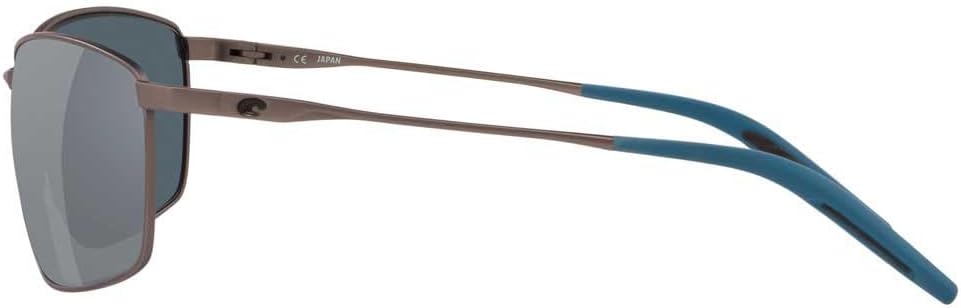 Costa Del Mar Mens Turret Rectangular Sunglasses