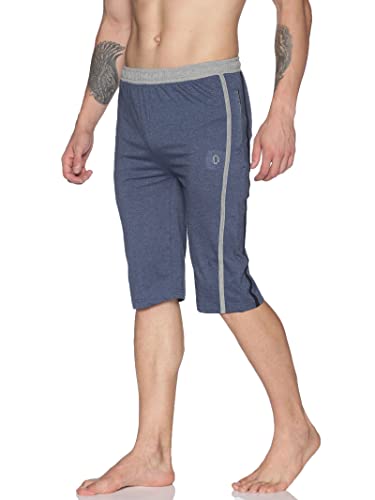 Image of Dollar Men's Casual Cotton Capri 3 /4th Shorts (Pack of 1)