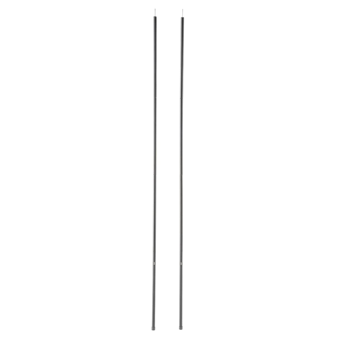 Logos 71909005 Alblack Canopy Pole 180 (Set of 2) (Approx.) Diameter 0.7 x Height 70.9 inches (1.9 x 180 cm)