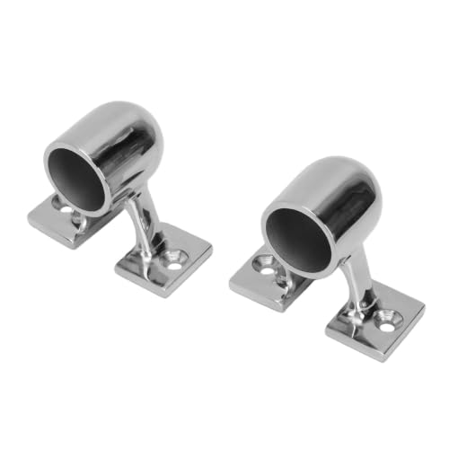 Hardware duradero de acero inoxidable Cosiki con base angular para pasamanos de barcos 3
