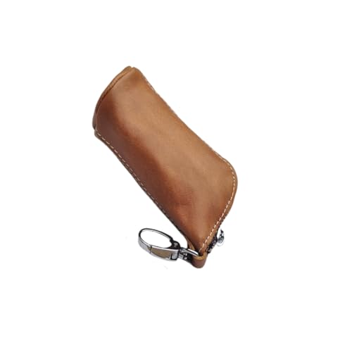 Genuine Leather Mini Pocket Wallet Vintage Brown (Pack of 1) Change Pouch Card Holder for Men Women