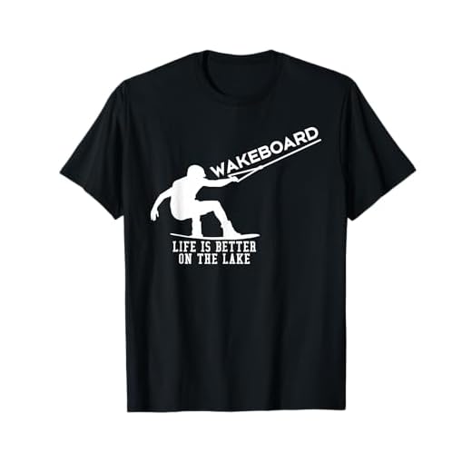 Wakeboard Wakeboarding Geschenk Wake Board Wakeboarder T-Shirt