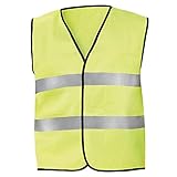 Bordes de poliéster unido. Chaleco de Trabajo Reflectante Homologado