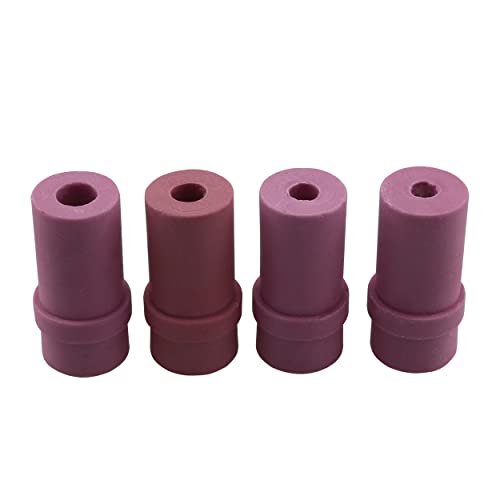 Ruiwaer 4PCS Ceramic Sandblaster Nozzle Tips Abrasive Sand Blaster Blasting, Pink/4.5#/5#/6#/7#