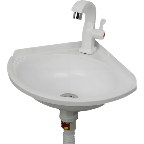 Lavabo suspendu sans perçage pour installer un lave-main sans travaux