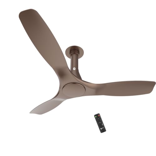 Image of Orient Electric 1200 mm Aerosleek | BLDC energy saving ceiling fan with Remote |BEE 5-star rated | Saves up to 50% on electricity bills | 5 year warranty by Orient | Truffle Brown