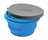 Alpine Mountain Gear Collapsible Silicone Bowl (Large (Blue))