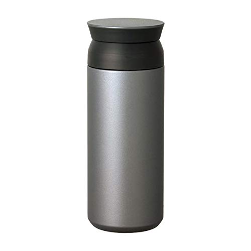 Image of Kinto Travel Tumbler 500ml -Travel Insulated Bottle (Silver, Large)