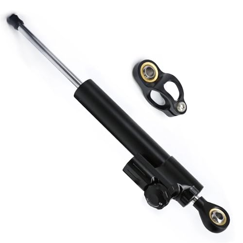 Amortisseur de direction moto 295mm avec tampon réglable pour stabiliser le guidon