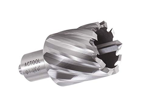 Actool 1-3/8" Diameter × 1" Depth Of Cut Hss Annular Cutter With 3/4'' Weldon Shank #TOP5