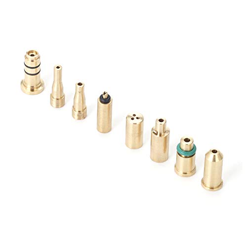 FASTROHY 8 in 1 Set Gas Refill Adapter for S T Dupont Dunhill French Celine Vensi, Practical in Use Easy to Install