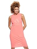 88% Polyester/12% Elasthan adidas Damen W Sid Q2 Kleid, Pripnk/White, M