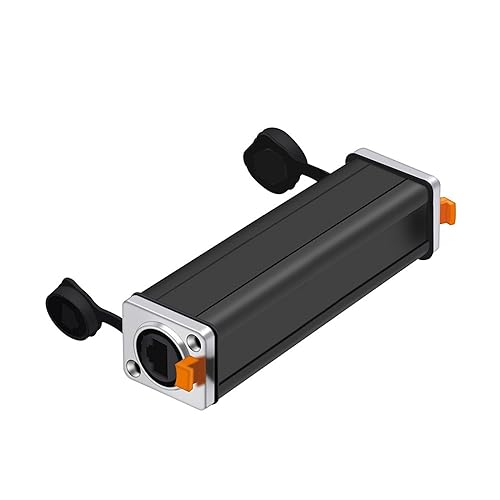 Connecteur RJ45 femelle en lot de 10 prises châssis pour panneau réseau 65mm