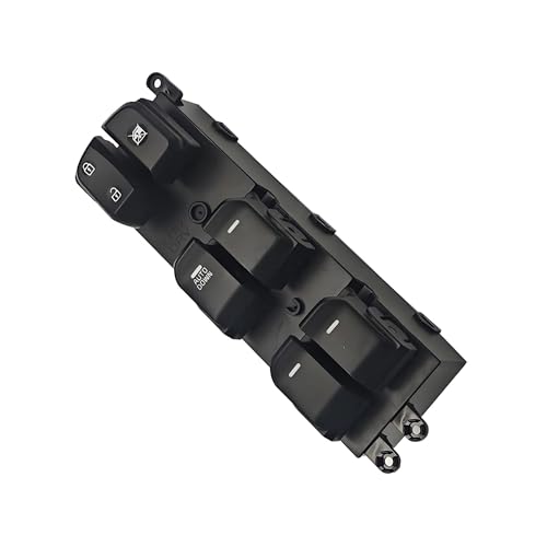 Interrupteur lève-vitre principal Kia Soul 2014-2019 commande électrique avant gauche noir