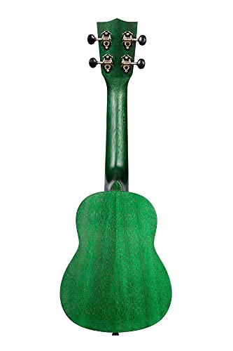 Kala KA-MRT-GRN-S – Ukulélé Soprano Green Stained Meranti - Les Beatles, Paul McCartney, John Lennon, RIngo Starr, George Harrison Kala KA-MRT-GRN-S - Ukulélé Soprano Green Stained Meranti – Image 4