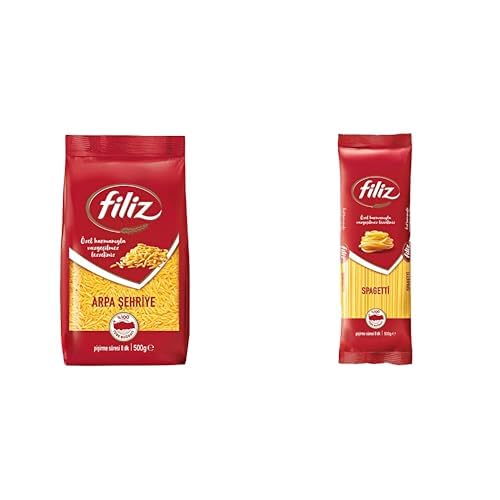 Filiz Arpa Şehriye 500 g ve Filiz Spagetti (Çubuk) Makarna 500 g