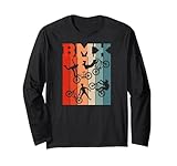 BMX Rad Fahrer BMX Bike Fahrrad Freestyle race BMX Langarmshirt
