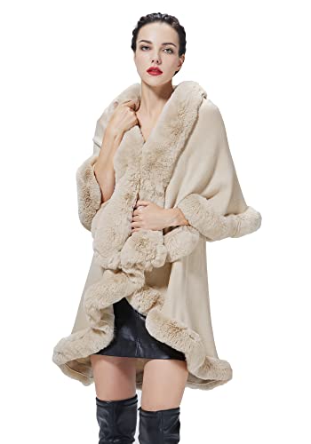 BEAUTELICATE Mantello Poncho Scialle Donna...