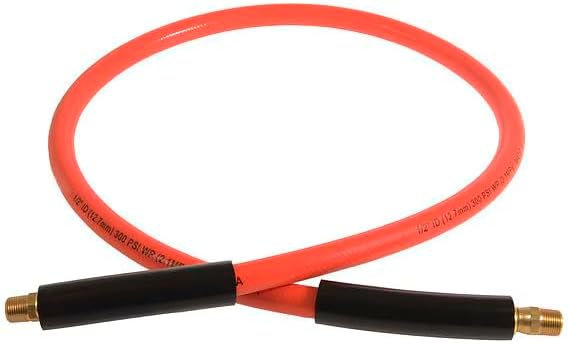 Snubber Hose, 300 psi, 4 ft L, Flexible TPE, Mfr: 494R81-A