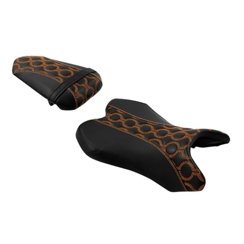Cojín de asiento para YZF R1 2007-2008 de moto negro 5