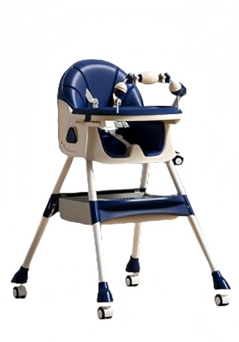 RoastMe ベビーチェア 幼児用 ハイチェア 6ヶ月~5歳 ダイニングチェア 離乳食 テーブルチェア ダイニングテーブル 持ち運び簡単 多段調整可能 組立簡単 子供椅子 北欧風 座ってリクライニング ベビー調節可能なダイニングテーブル 多用途 折りたた